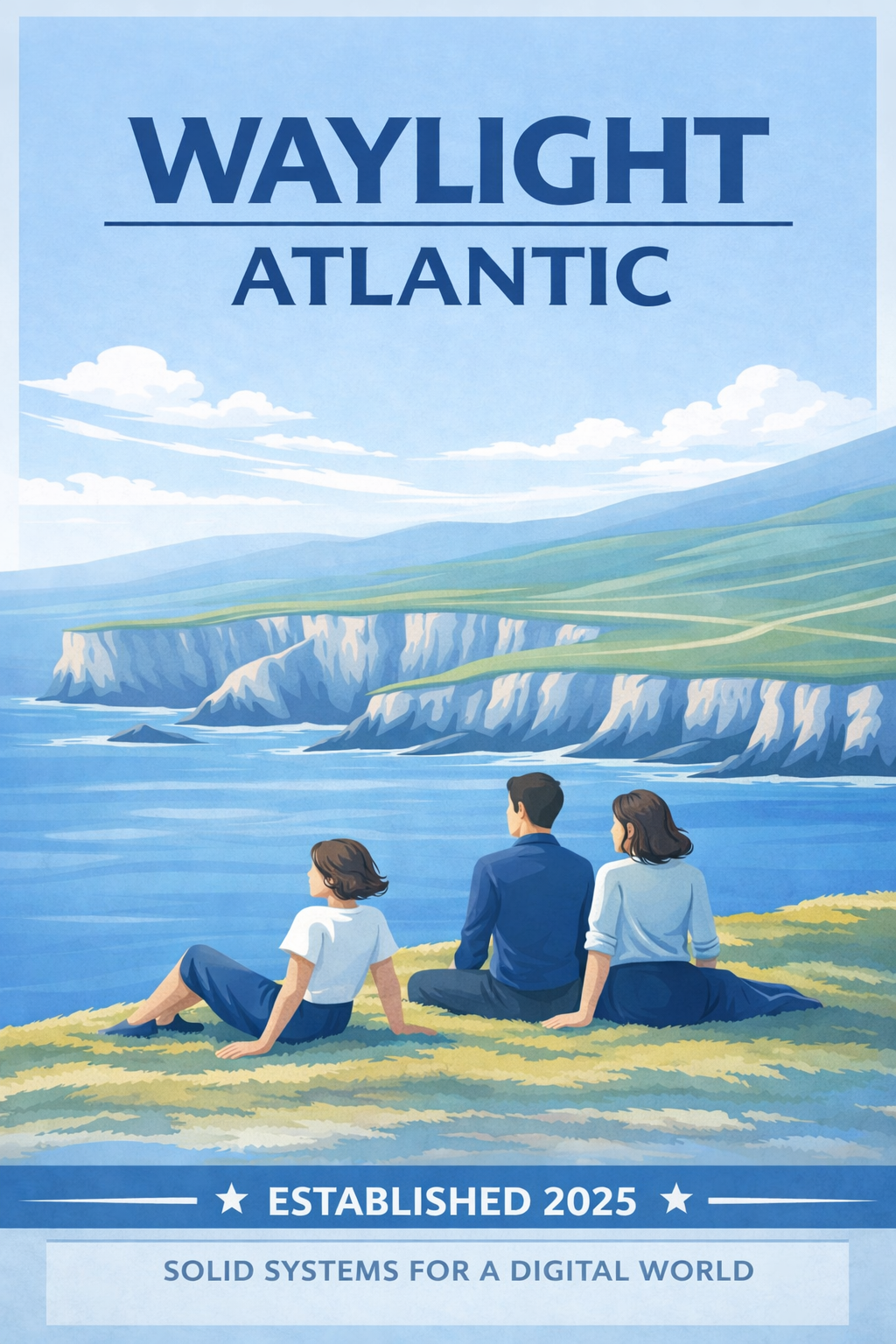 Waylight Atlantic poster artwork